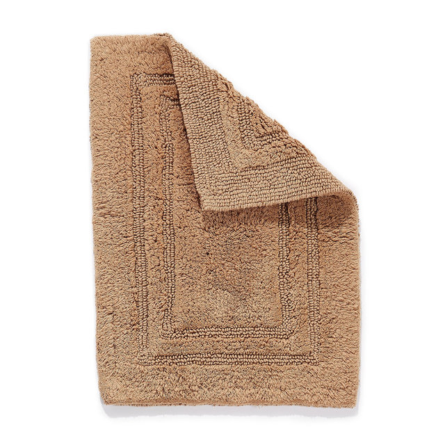 Hotel Collection 100% Cotton Reversible Bath Rug, 18" x 25", Exclusively at Macy's