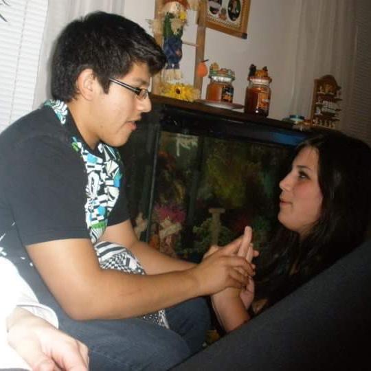 Our 1st couple photo together in 2009!