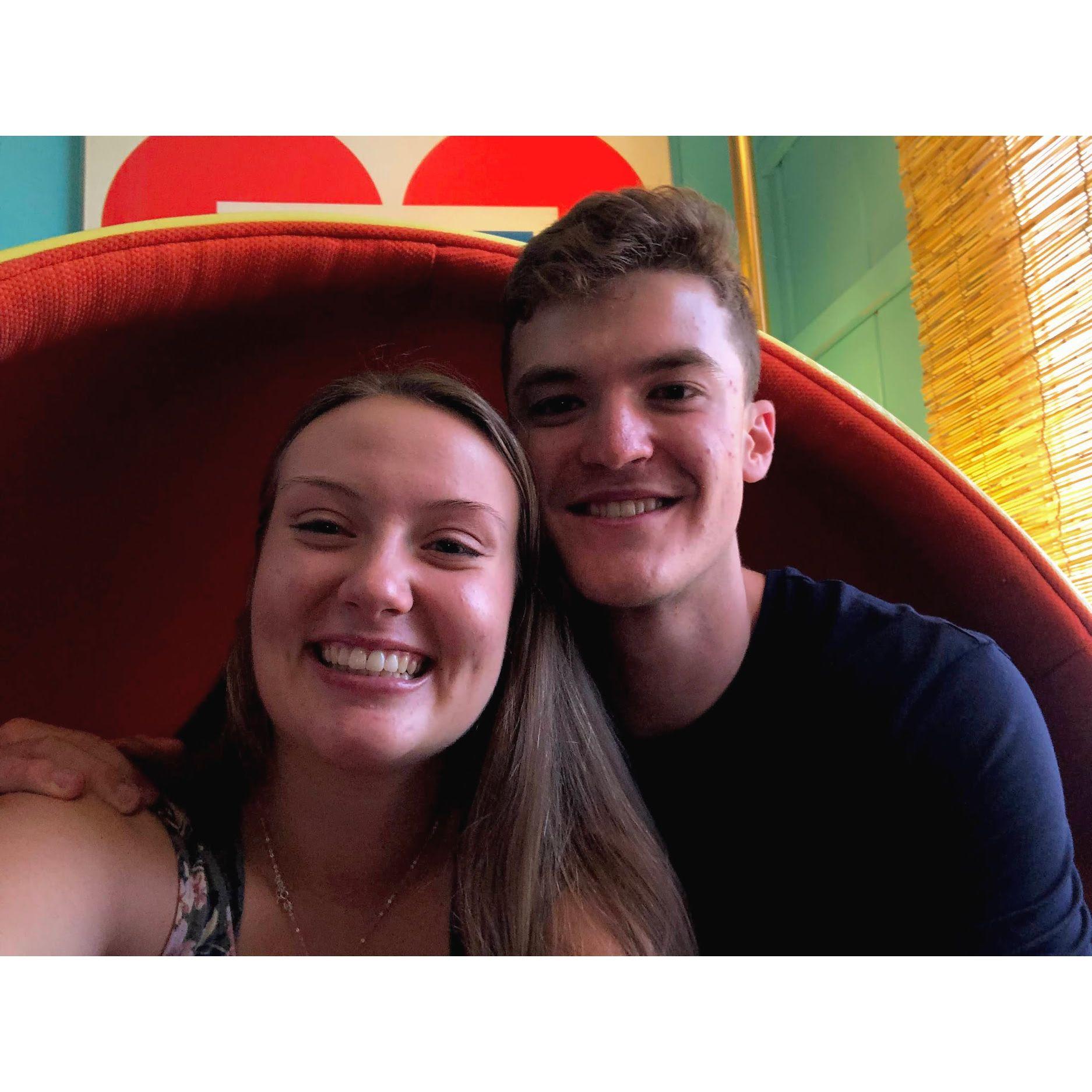 July 2nd, 2021 Our second date, exploring DIG record shop in downtown Leesburg