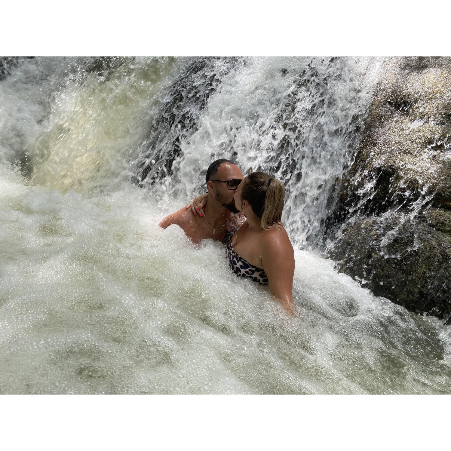YS Falls in Jamaica.