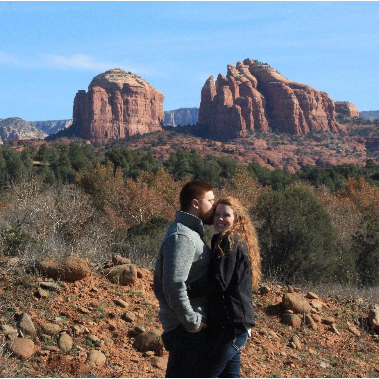 One of our first trips to Sedona, AZ