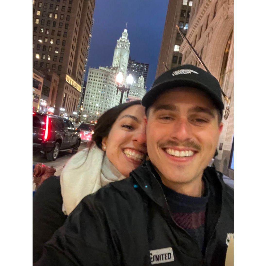 Quick trip to Chicago!
¡Viaje rápido a Chicago!