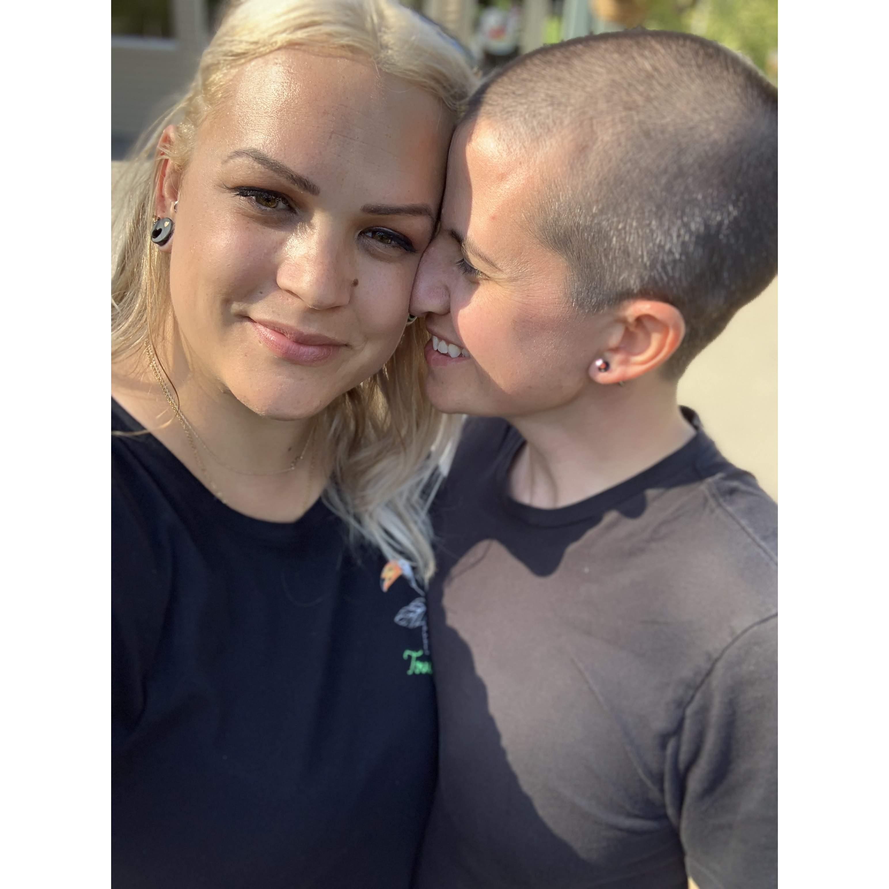 Beside you is my favorite place to be.