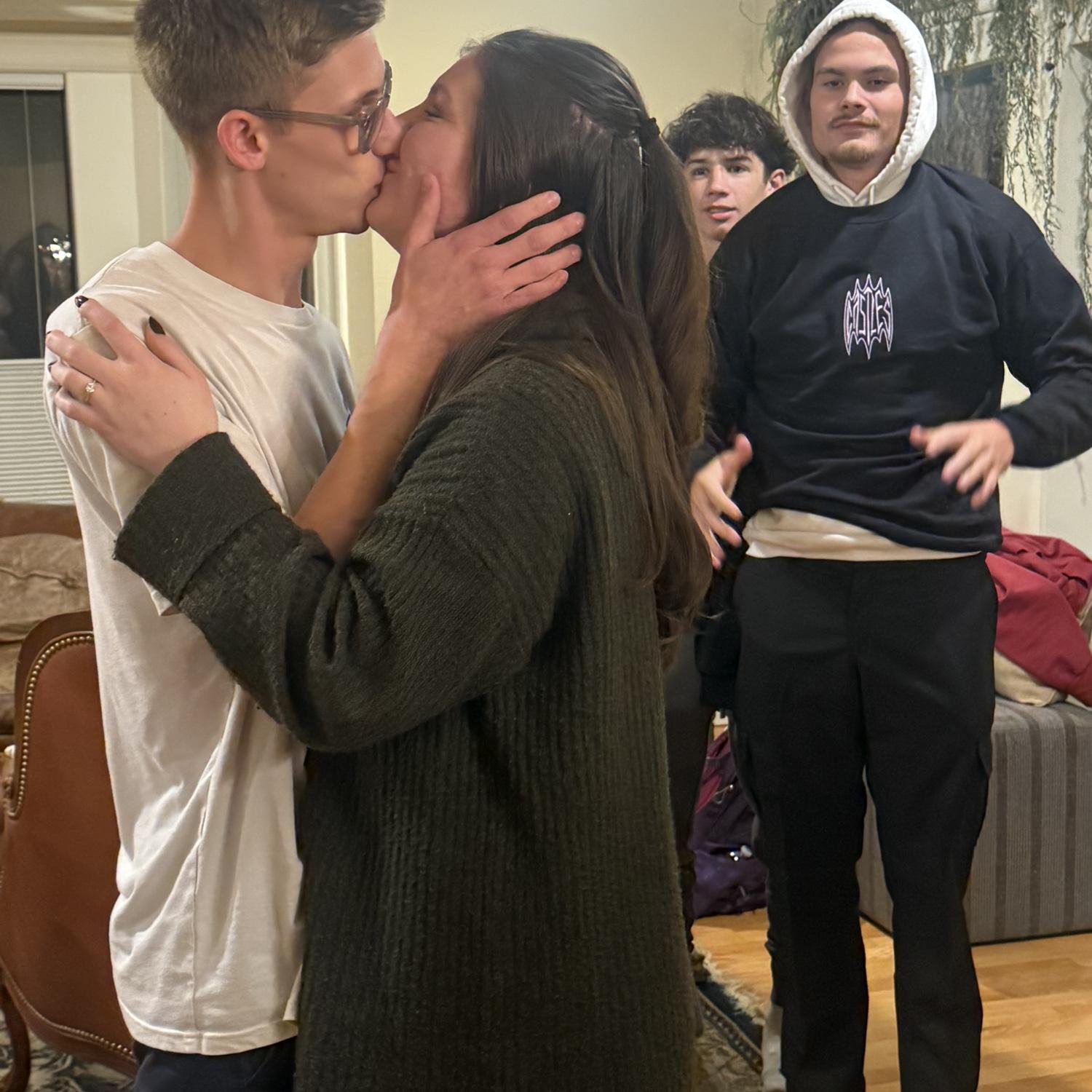 Tyler is the real star here. Maybe I’ll have him stand right there during the ceremony so we can recreate this photo on our wedding day? 😅😅😅