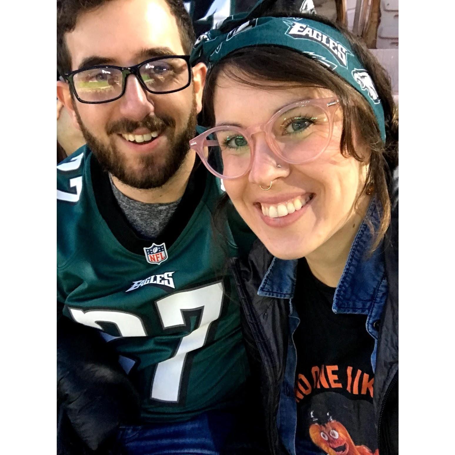 We watched the Eagles beat the Rams in the Coliseum. It feels like the last time we watched the Eagles win.... (Dec 2019)