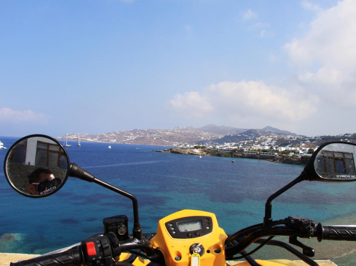Beach Hop Mykonos via ATV