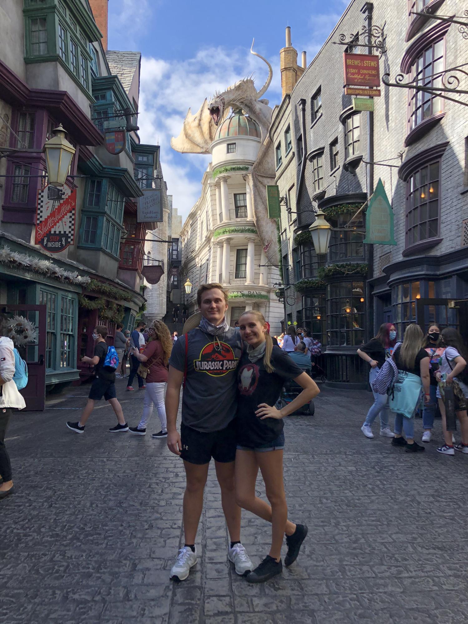Visiting Universal Studios
