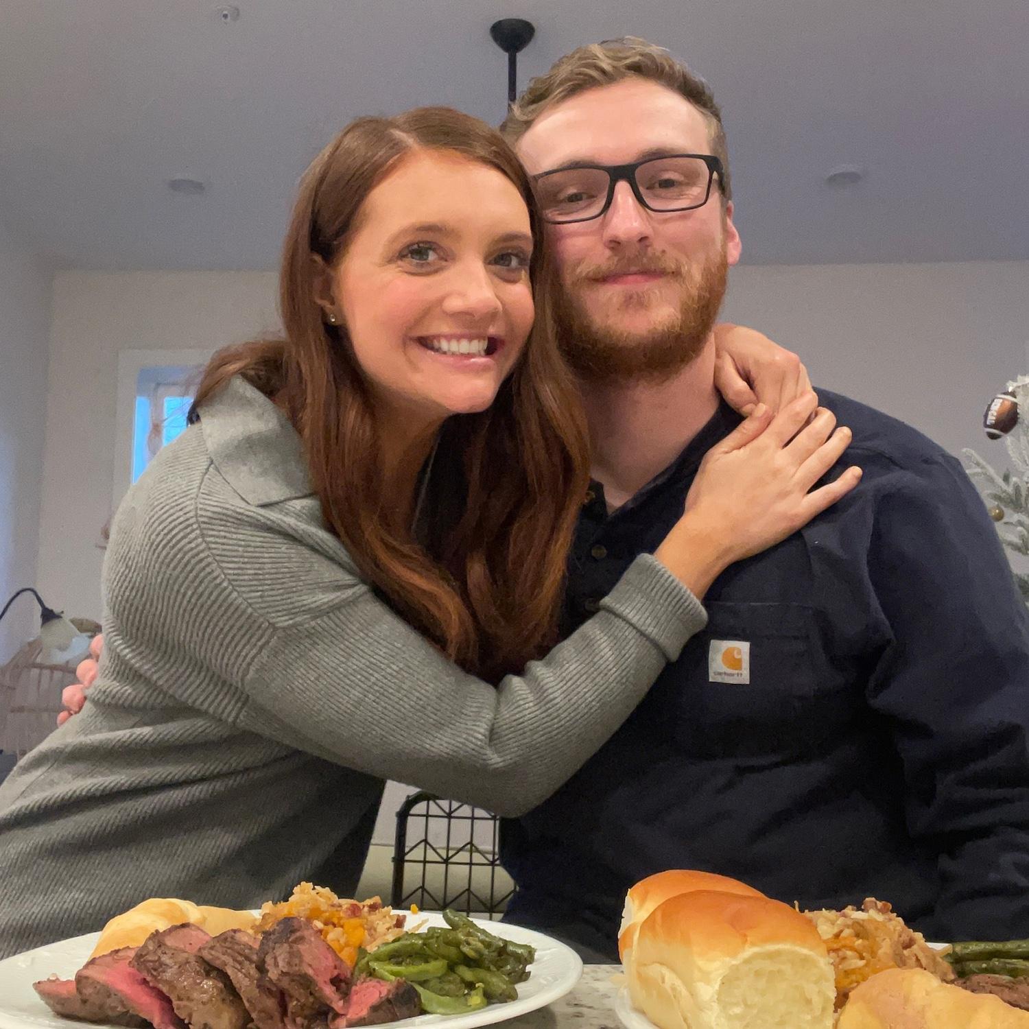 We got to spend thanksgiving together this year 🍗