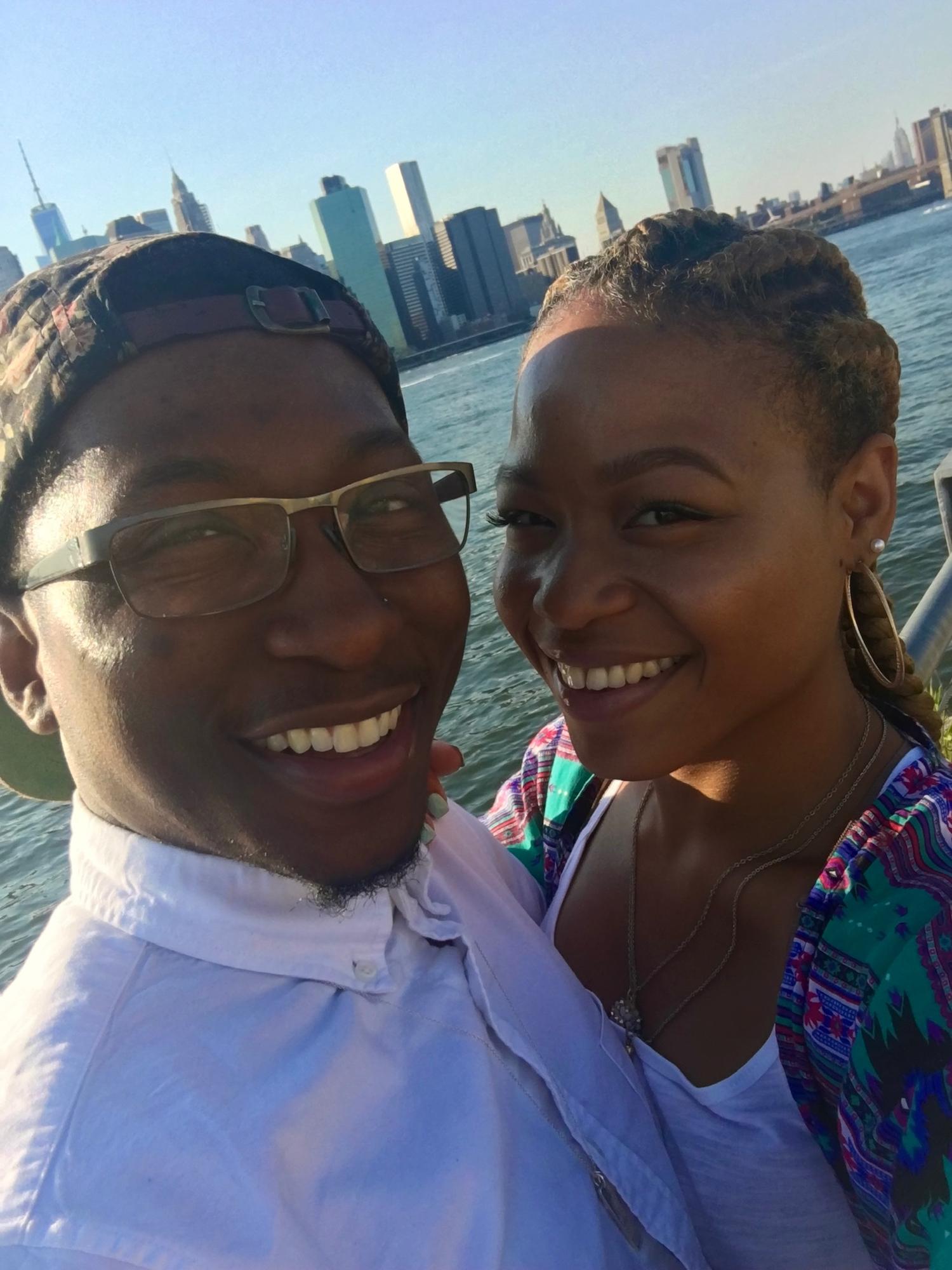 Alanna's 26th birthday. I took her to Brooklyn Bridge Park and bought us lobster rolls; it was a wrap after that!!!!
