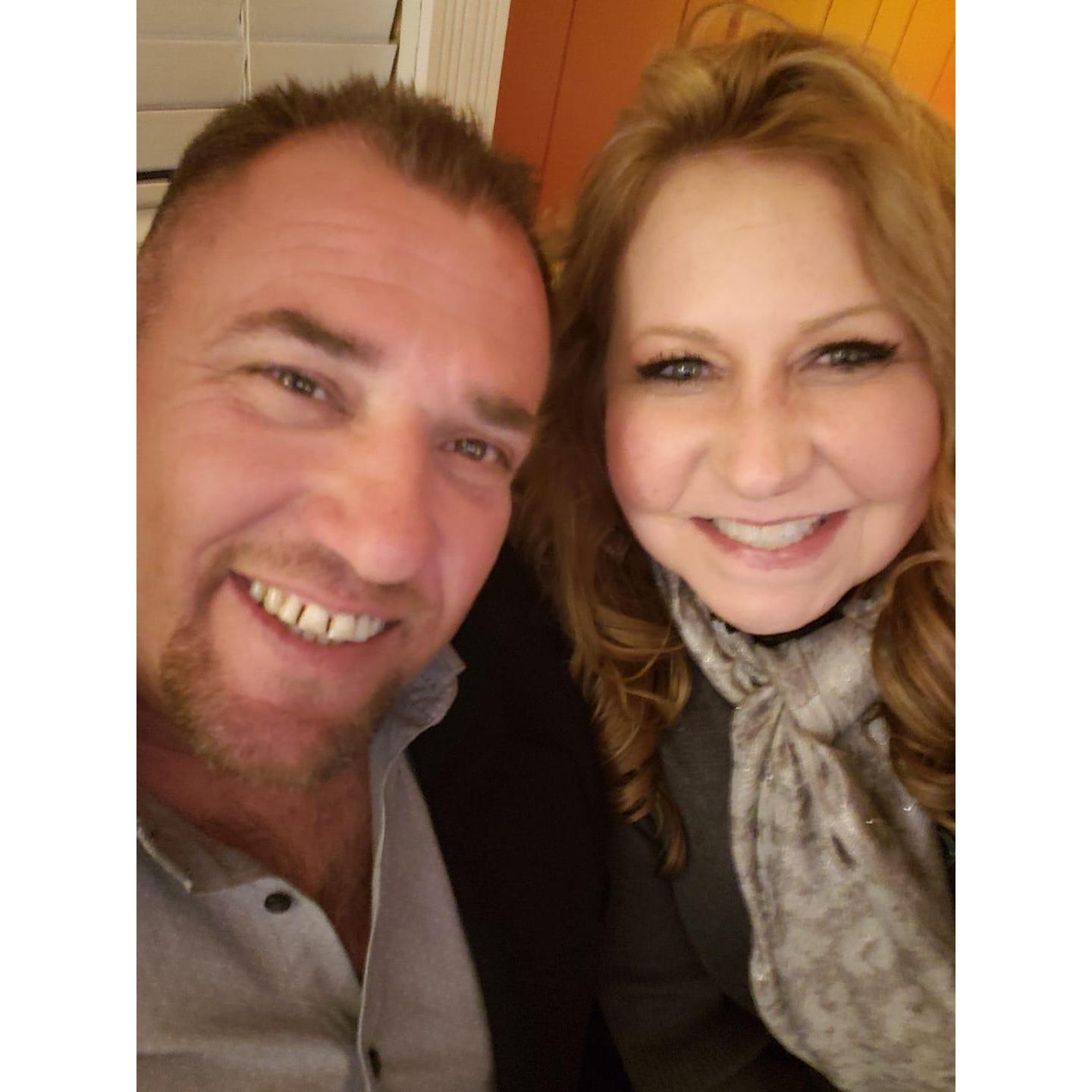 This was Christmas Eve 2018 at my parents' house.