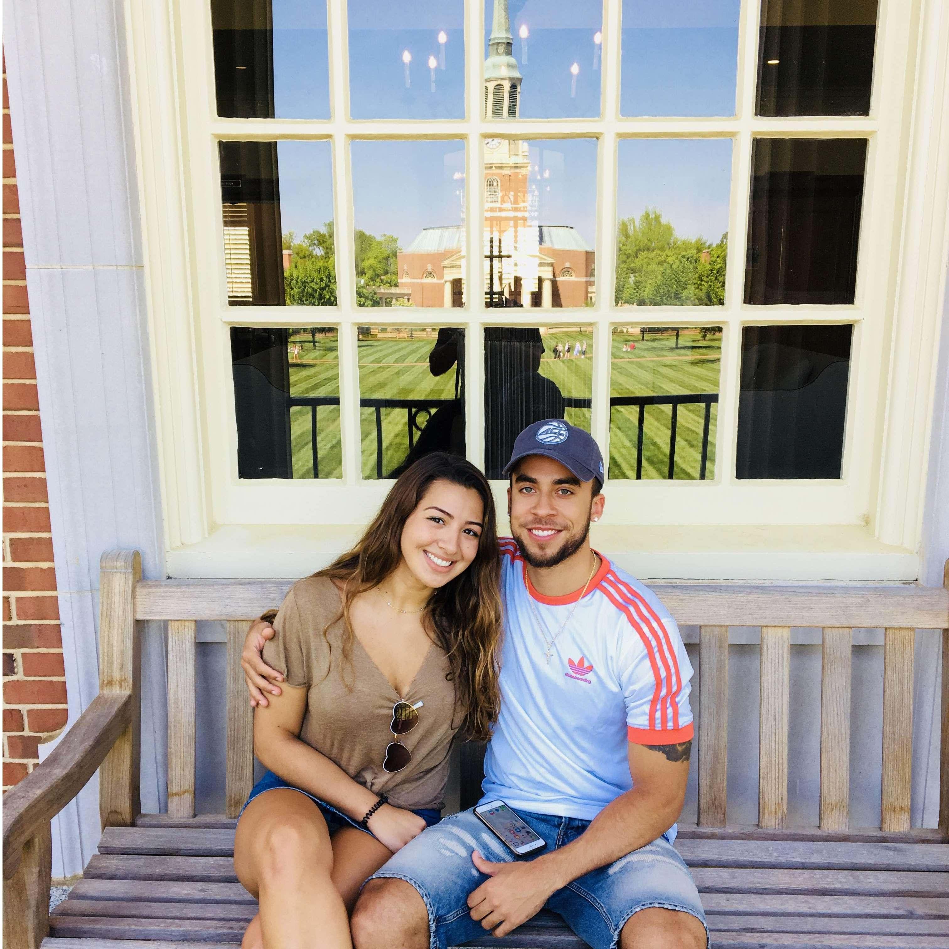 Our last day of classes at Wake Forest