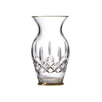 Waterfod Lismore Gold Vase 8"