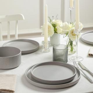 Haven Stoneware 32-Piece Dinnerware Set, Service for 8