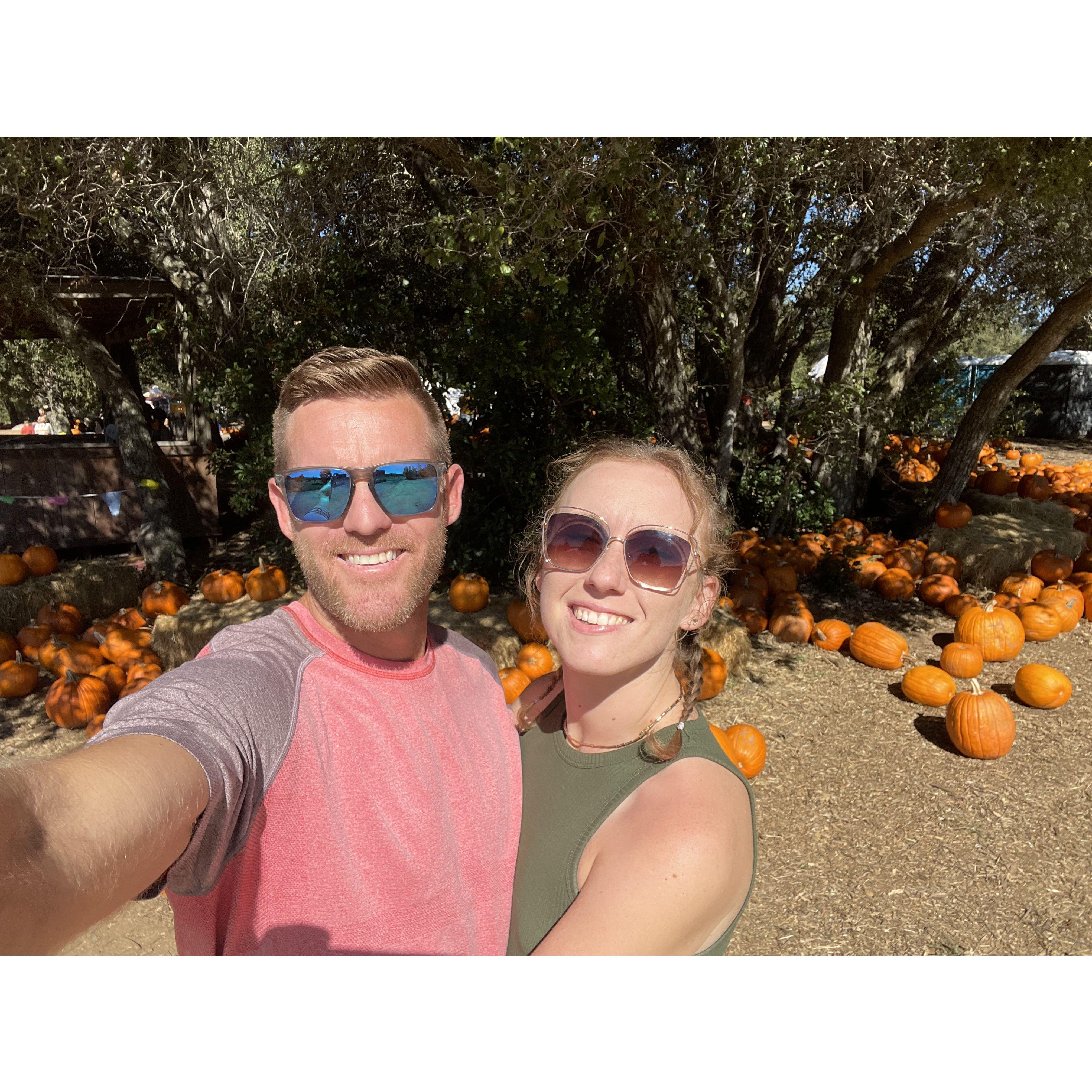 Pumpkin Patch in Julian, Oct 2022