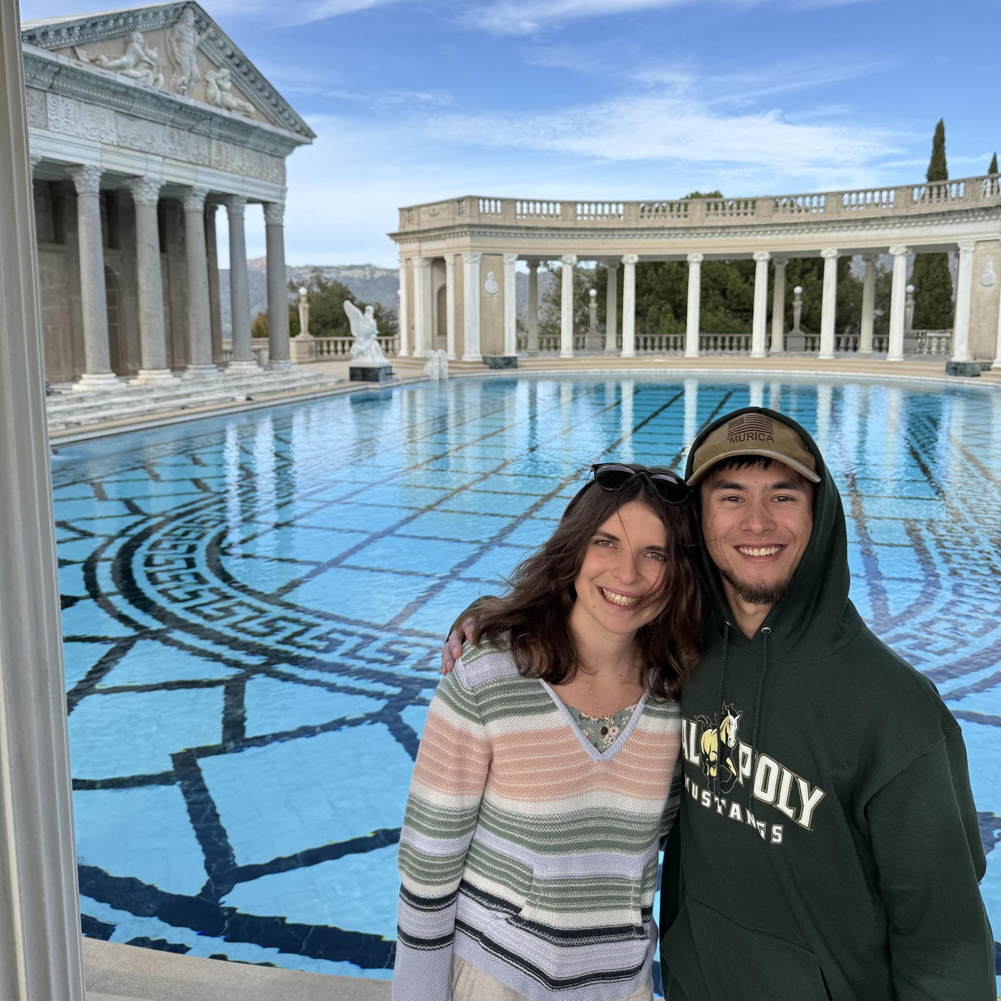Visiting the beautiful Hearst Castle just north of SLO and wishing we could live here...