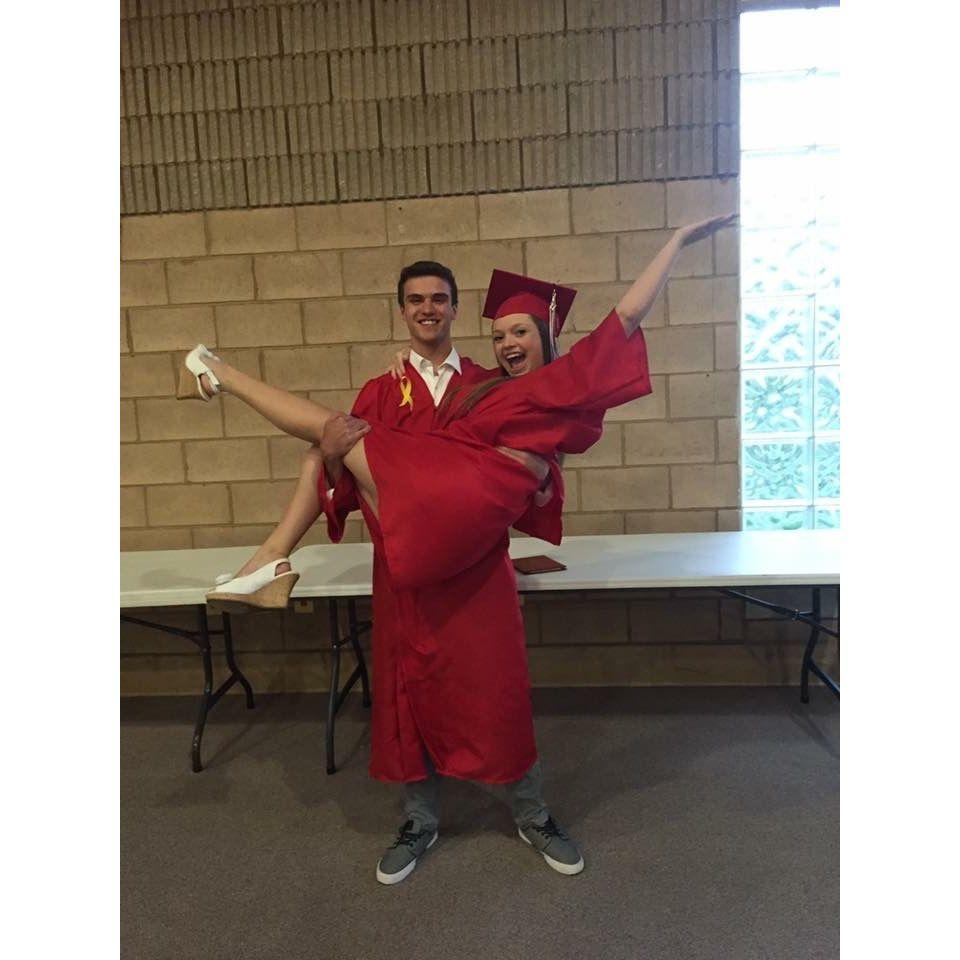 Graduation day together.