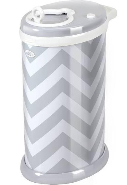 Ubbi® Diaper Pail in White