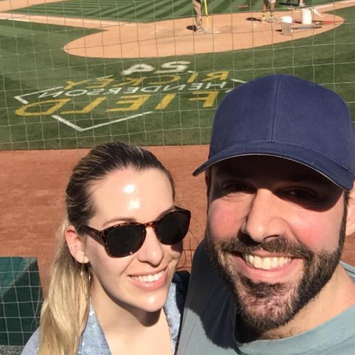 "Diamond Level" at the A's Game in 2019!