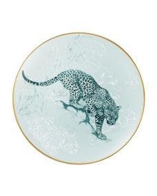 Hermès Carnets d'Equateur Panther Salad Plate