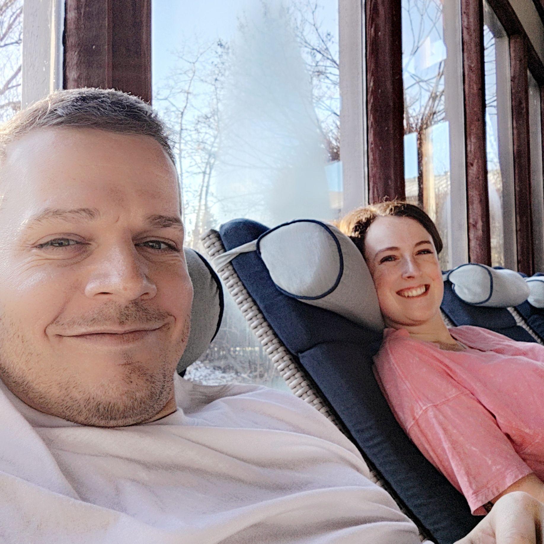 A spa day before the surprise.