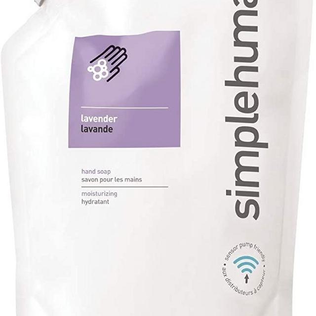 simplehuman Lavender Moisturizing Liquid Hand Soap Refill Pouch, 34 Fl. Oz