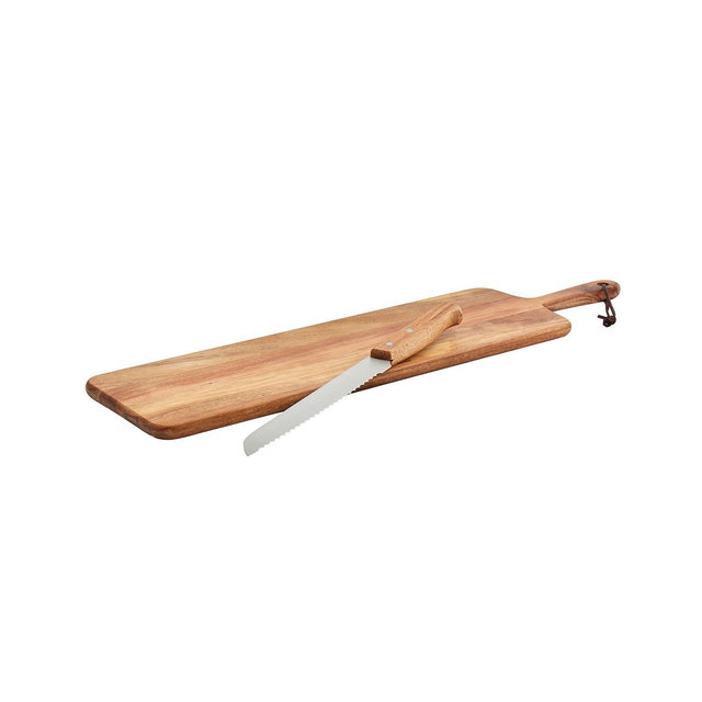 Tabletops Gallery Acacia Rectangular Serving Board Set