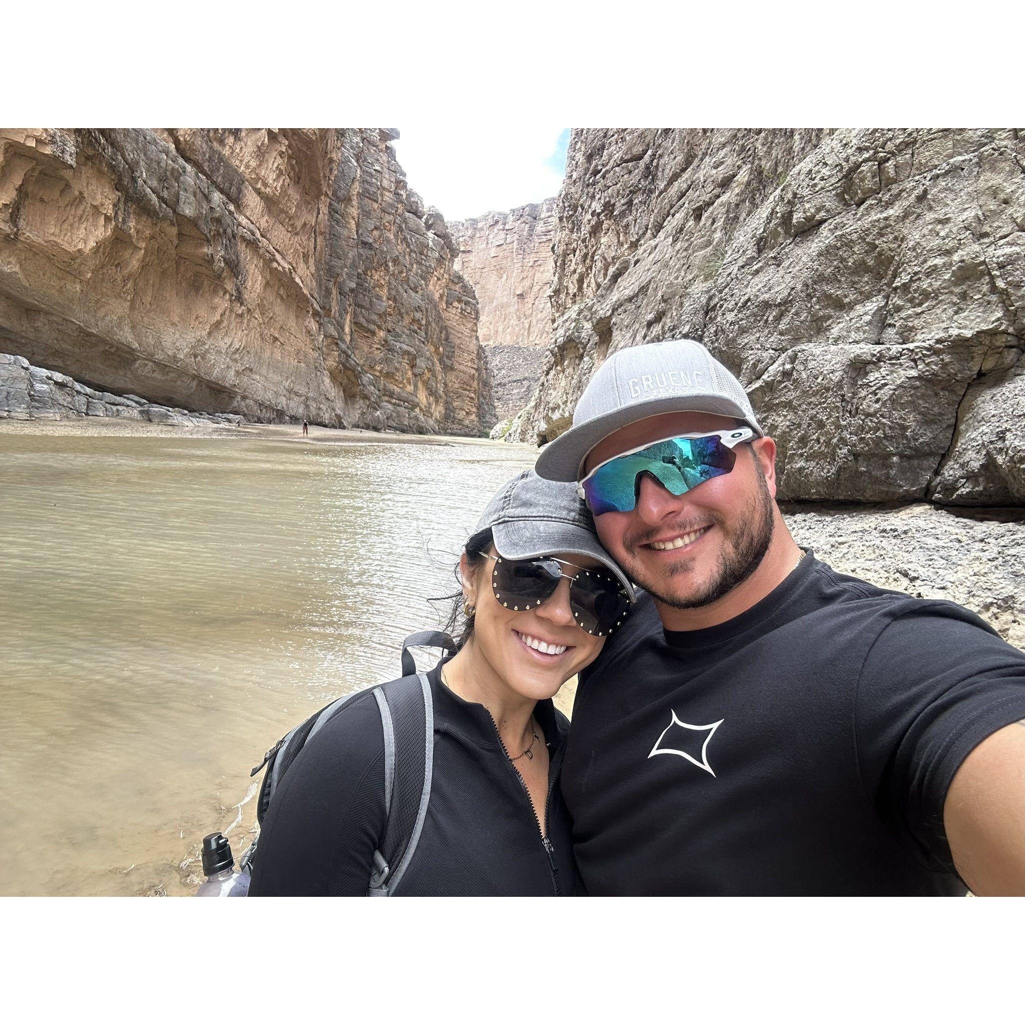 That's Mexico behind us!