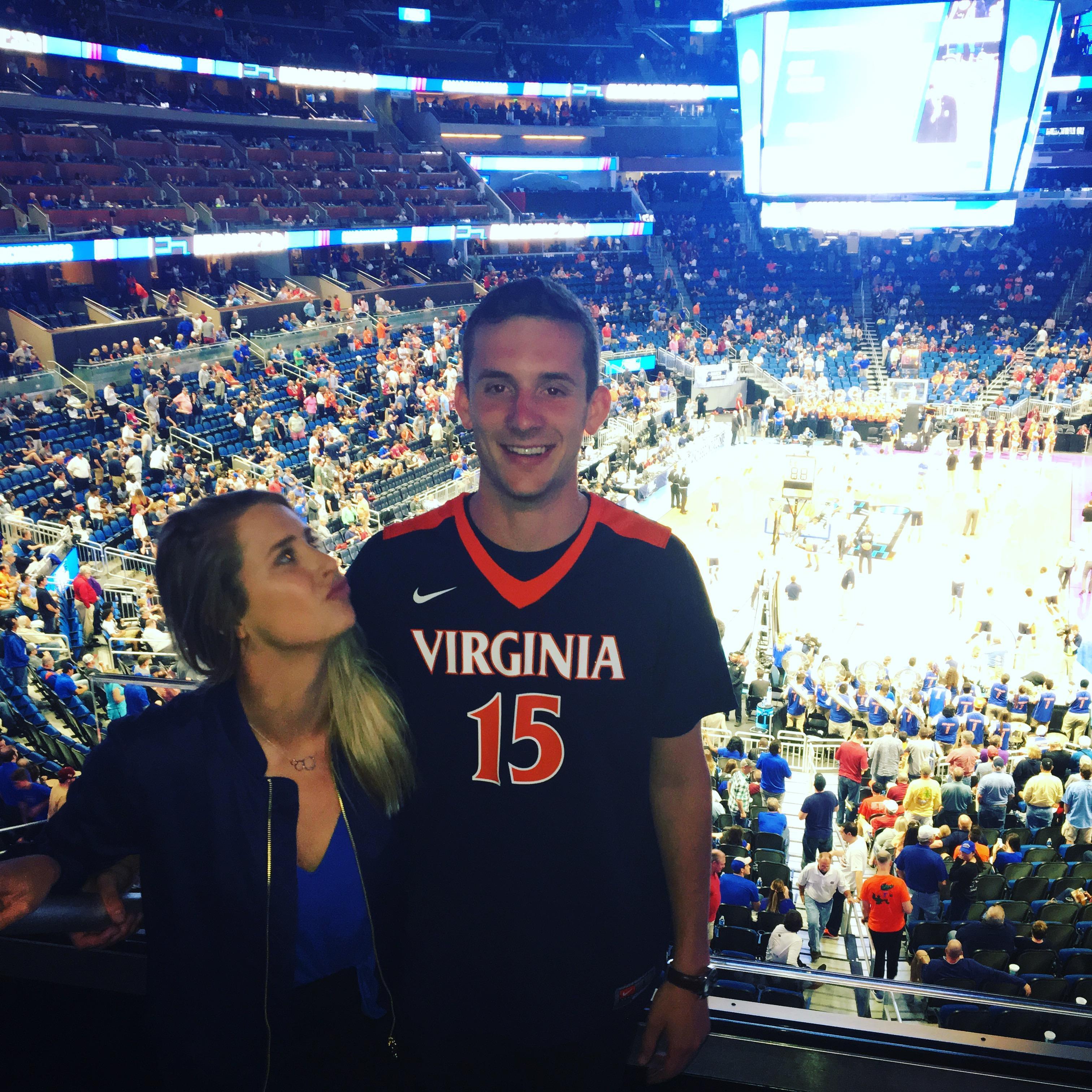 When the Gators and Hoos met in March Madness ... make sure to ask Harry what the score was in that one ...