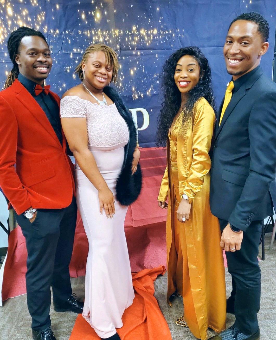 Jordan, Kyla, Philethea, and Robert at the ATR Awards