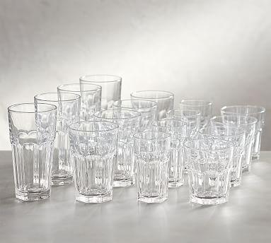 Café Glasses, Set of 16