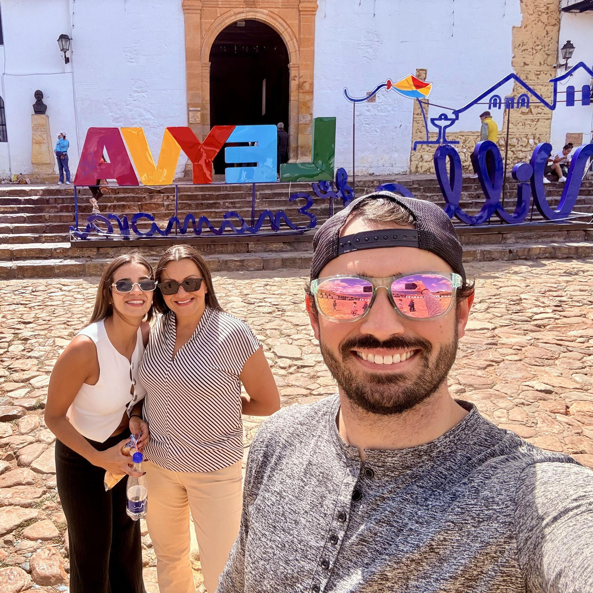 Villa de Leyva with Nata's mom 😊