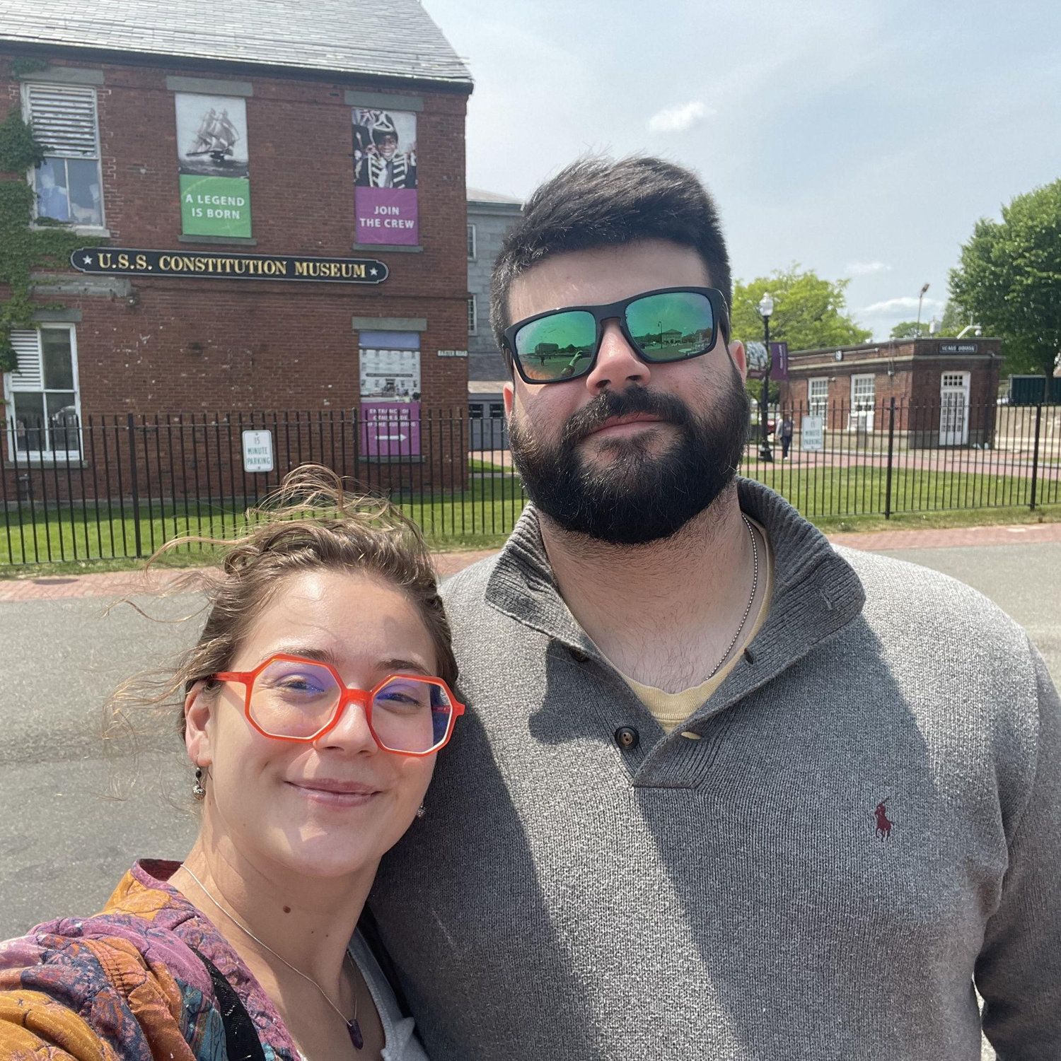 Visiting friends in Boston!