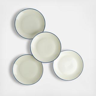 Gordon Ramsay Maze Denim Line Dinner Plate, Set of 4