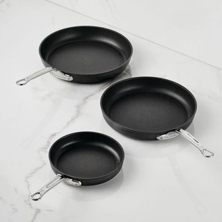 Titum® Fusion 3-Piece Nonstick Skillet Set