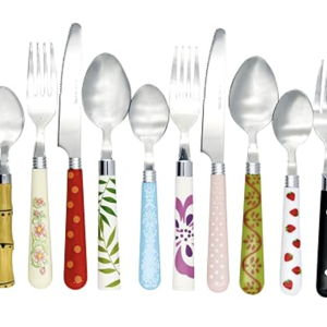 Eclectic Collection Mix & Match Stainless Steel Cutlery Set