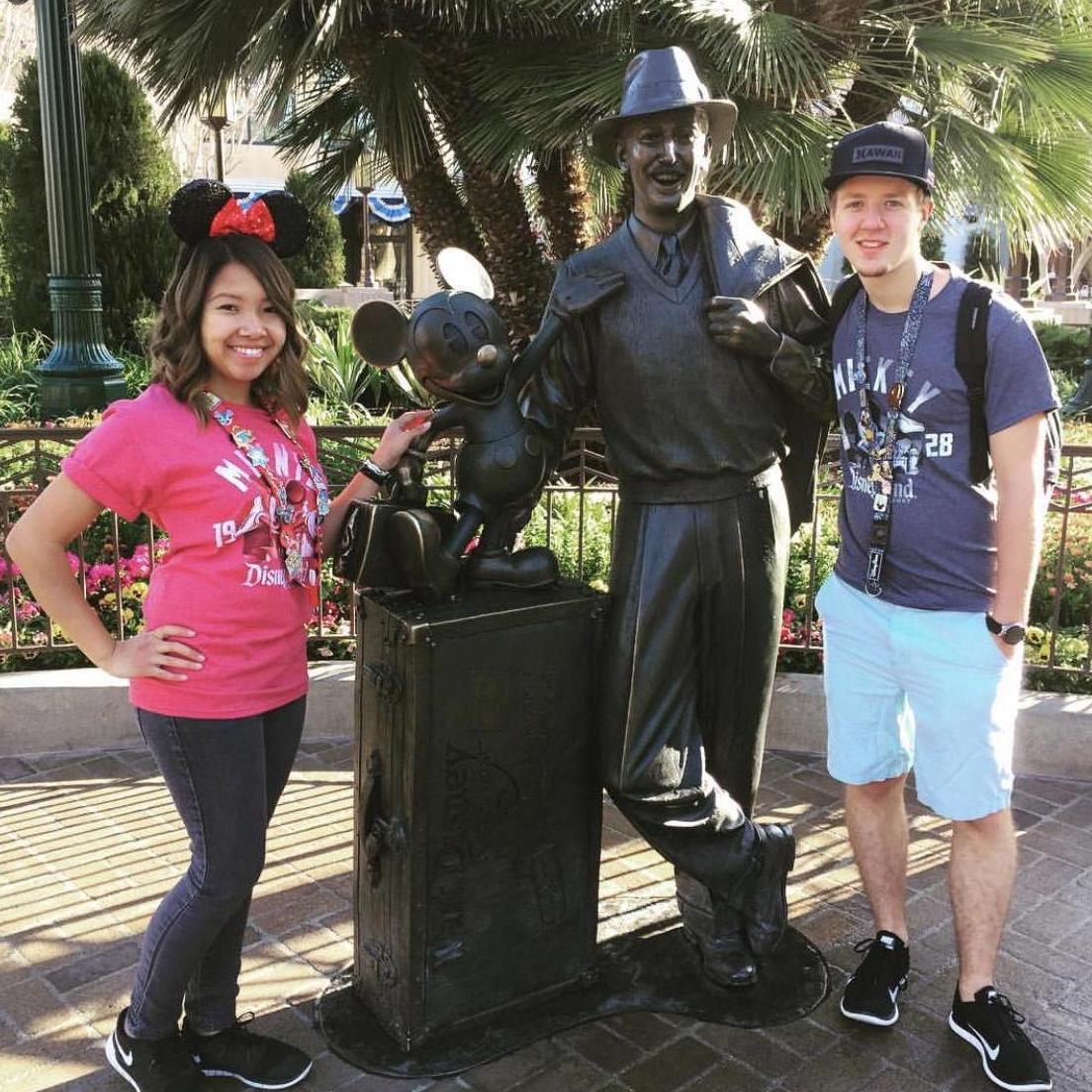 One of the many visits to Disneyland and California Adventure