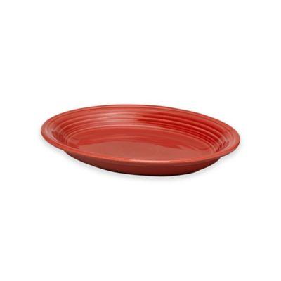 Fiesta® 11.6-Inch Oval Platter in Scarlet