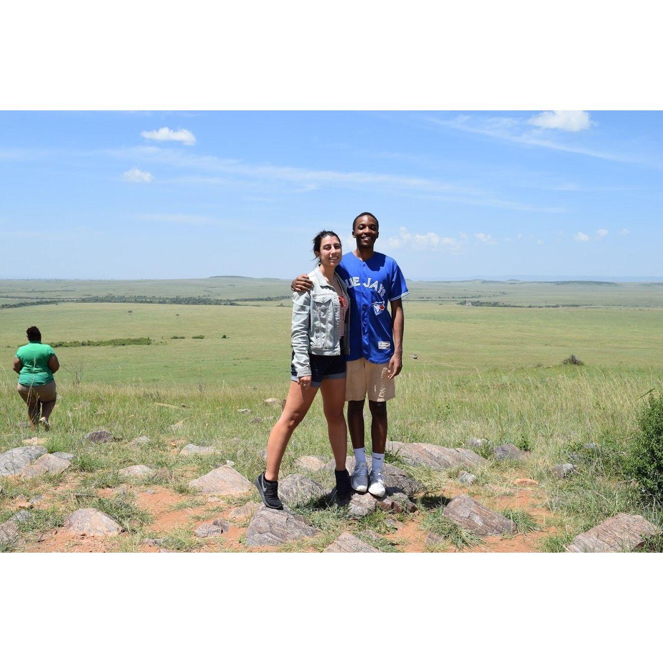 Sam’s first trip to Kenya