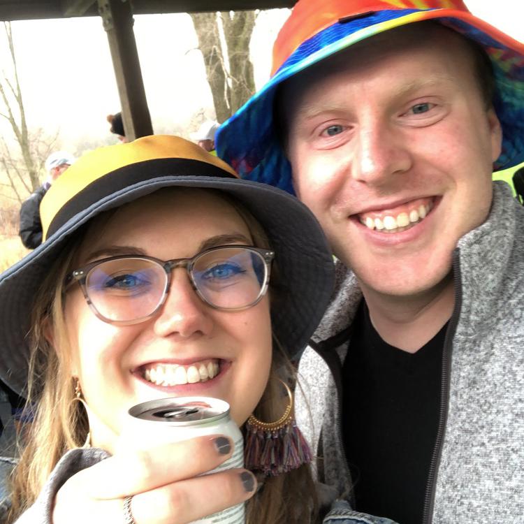 Funky hat party in Illinois!