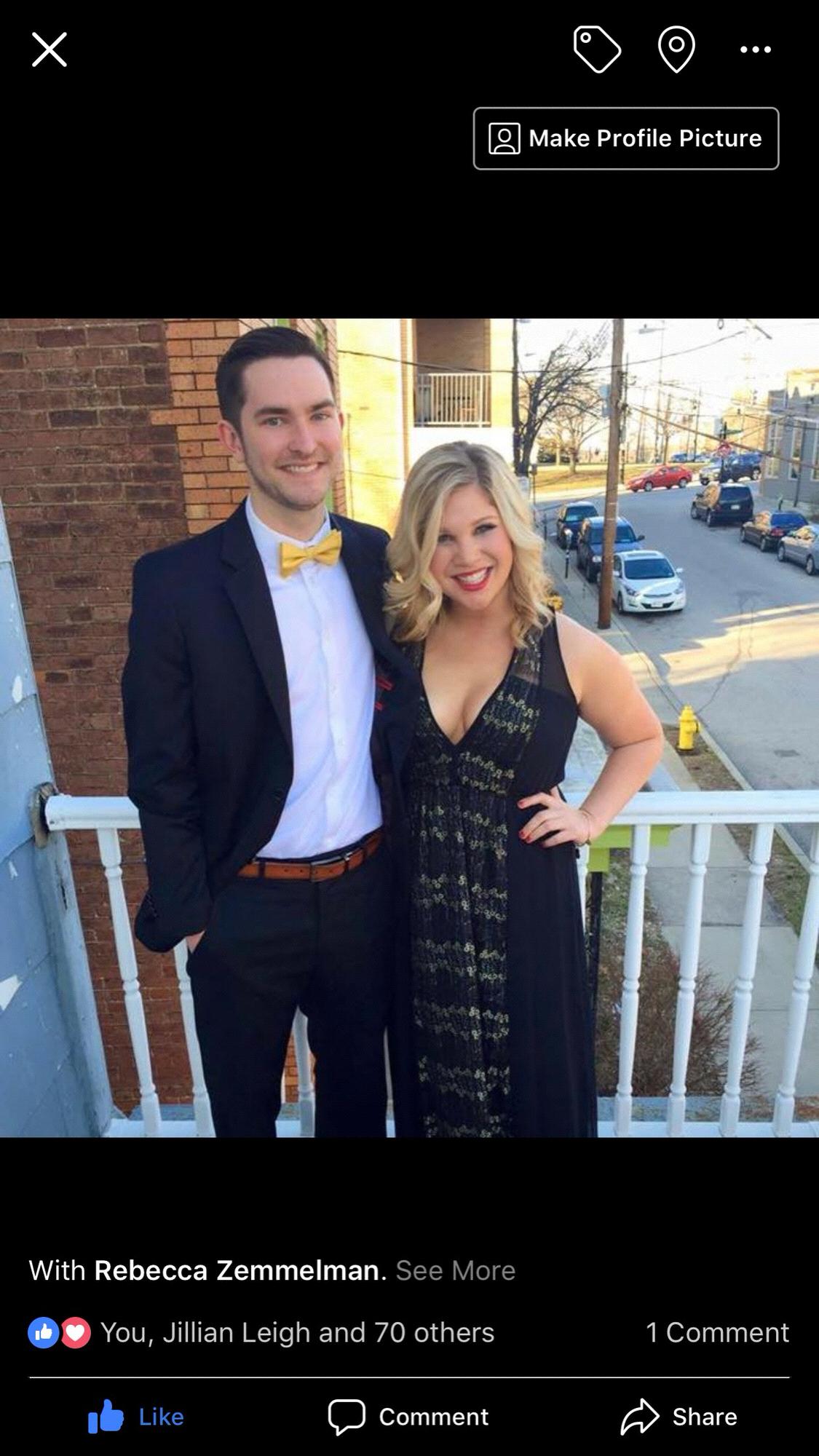 One of our first dates: UC Law's Barristers Ball aka "Law Prom."