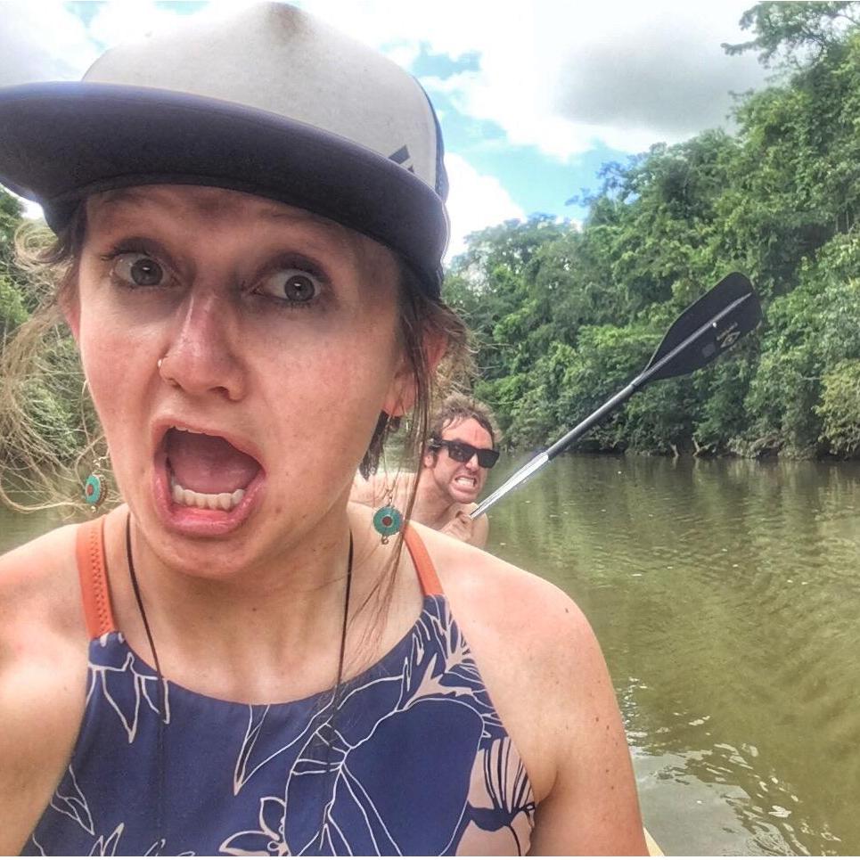 Belize canoeing