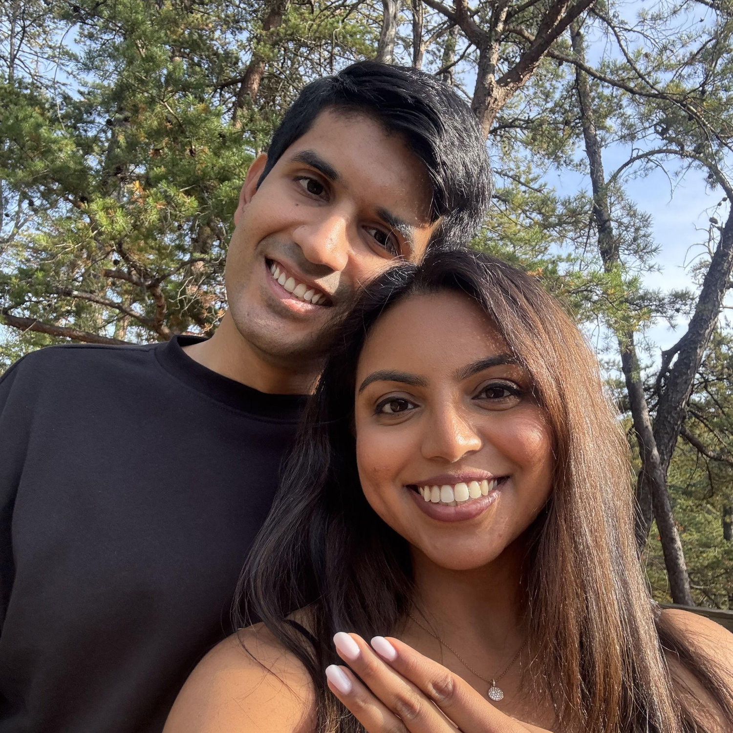 She said "Yes!"