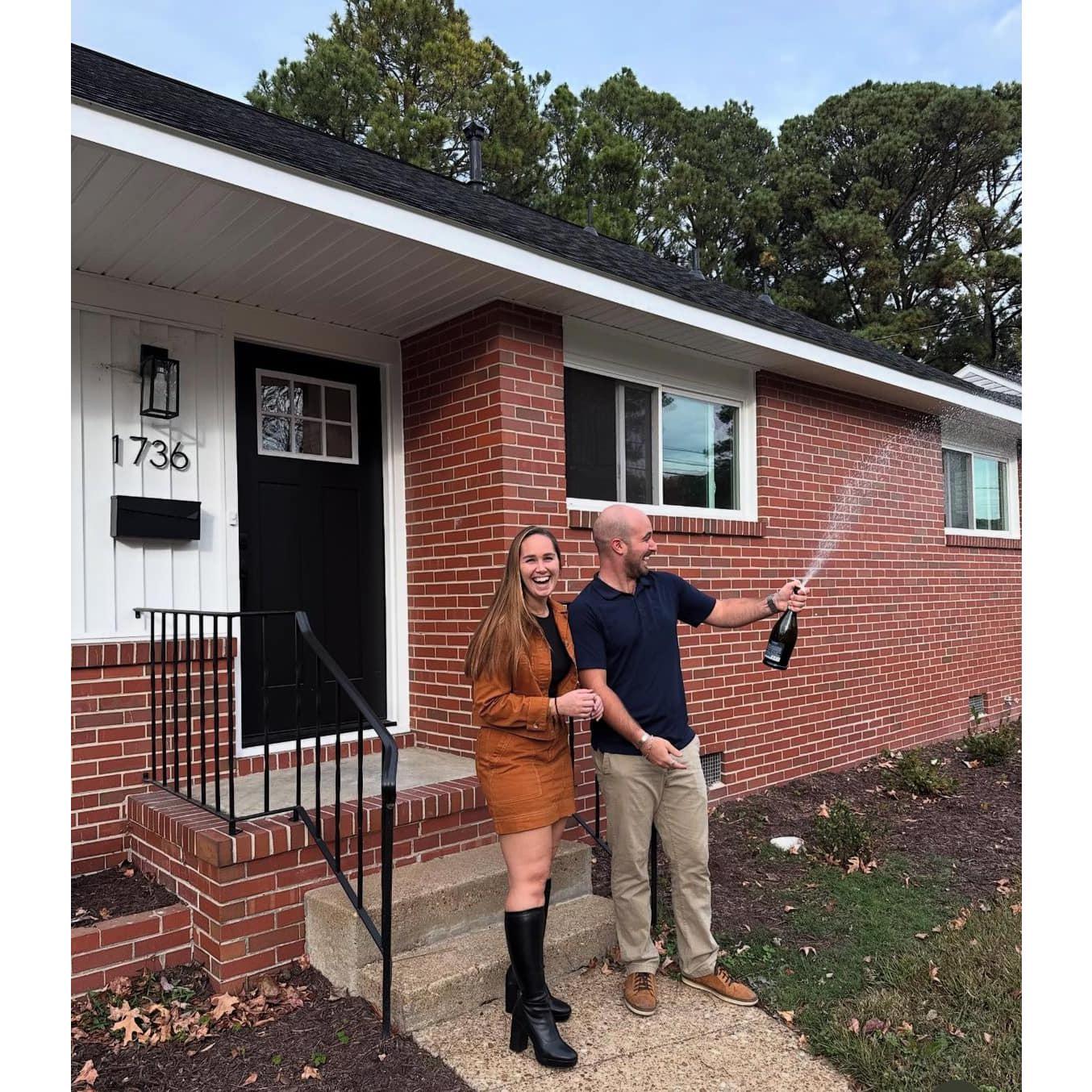 First house!