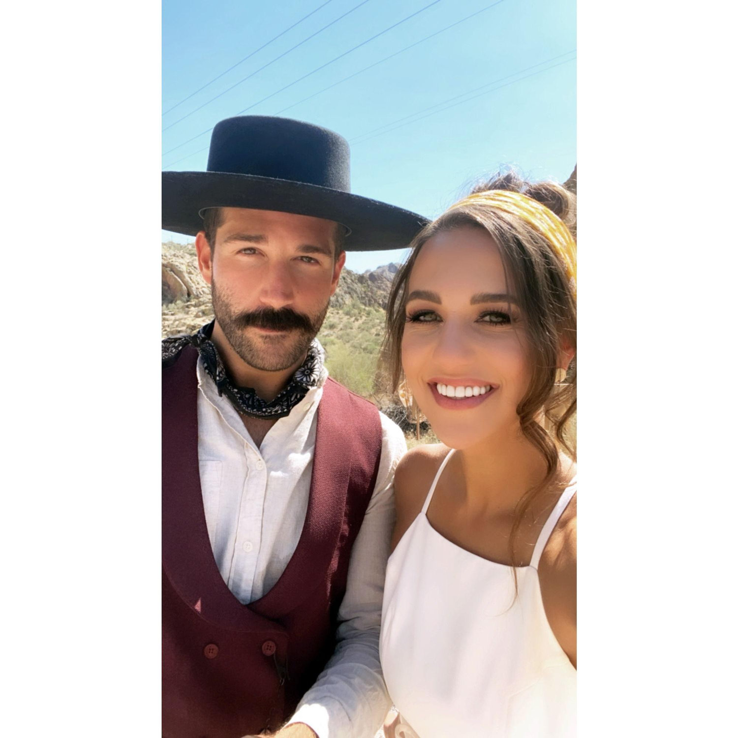 "Half the Man" photoshoot in AZ