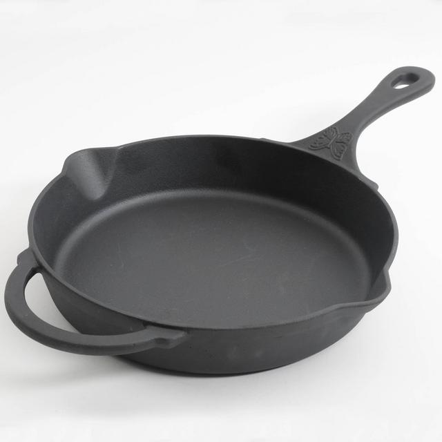 The Pioneer Woman Timeless Beauty Pre-Seasoned Plus 12" Cast Iron Fry Pan