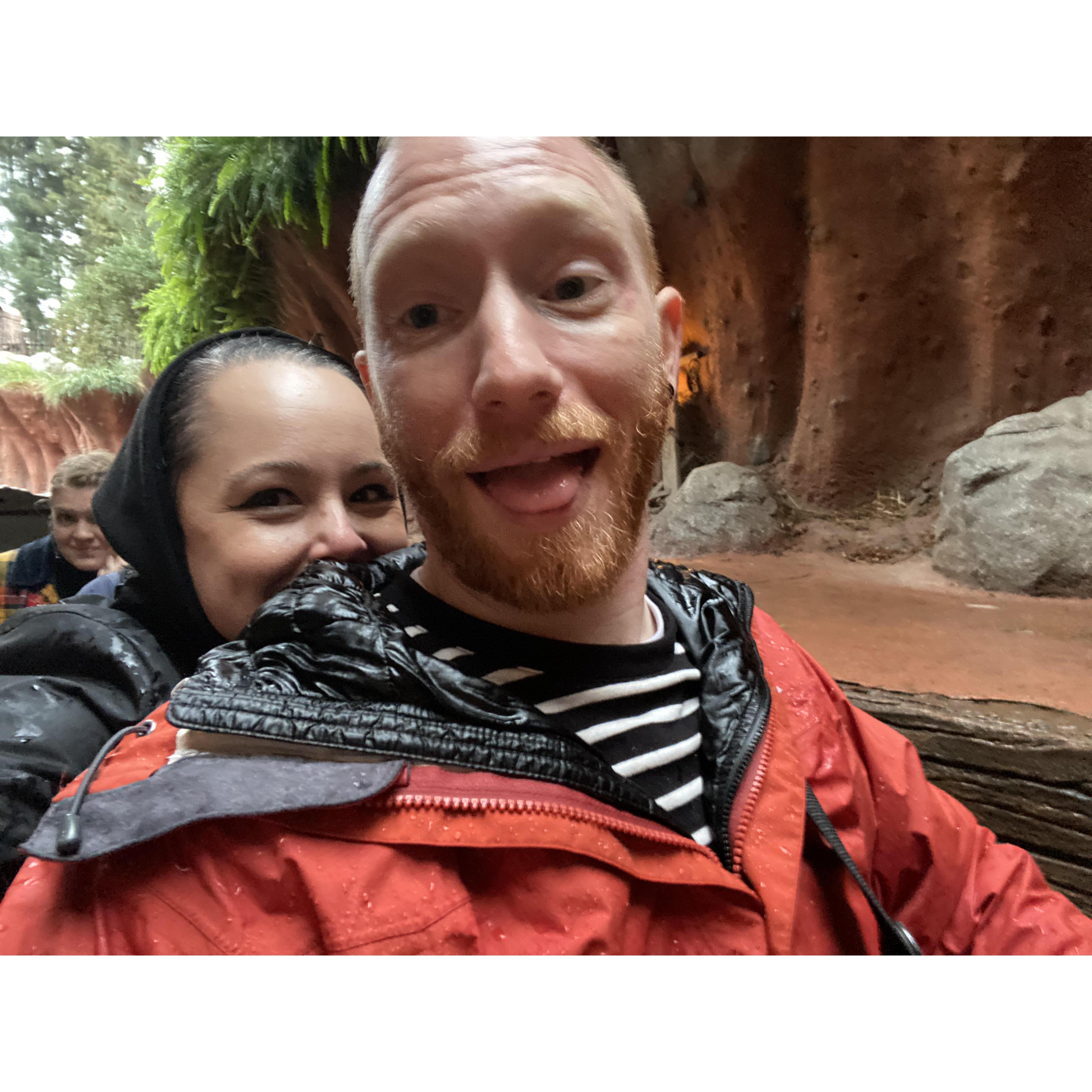 Went on splash mountain at Disneyland over and over :)