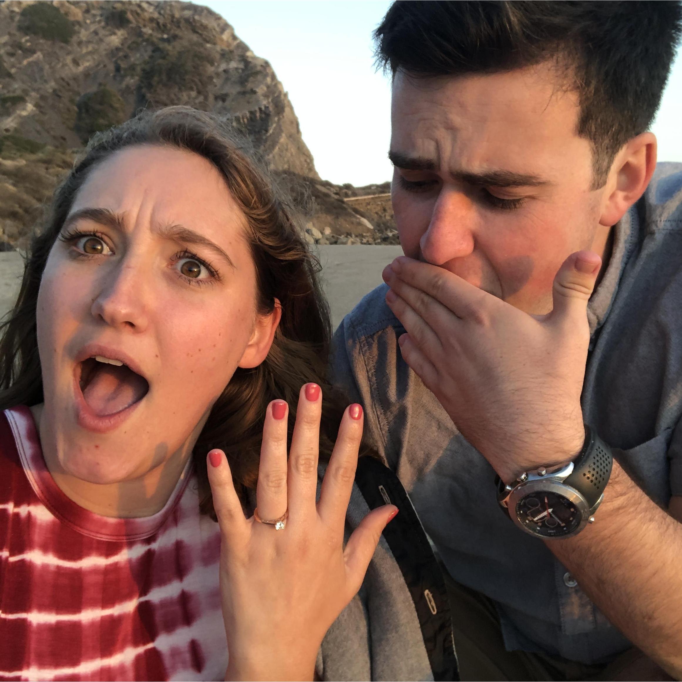We are engaged!!! 😳🥳