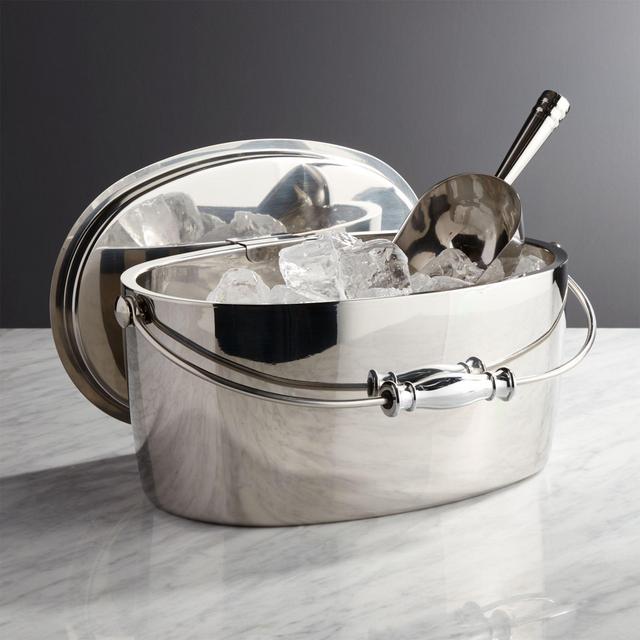 Crafthouse by Fortessa Oval Ice Bucket with Scoop