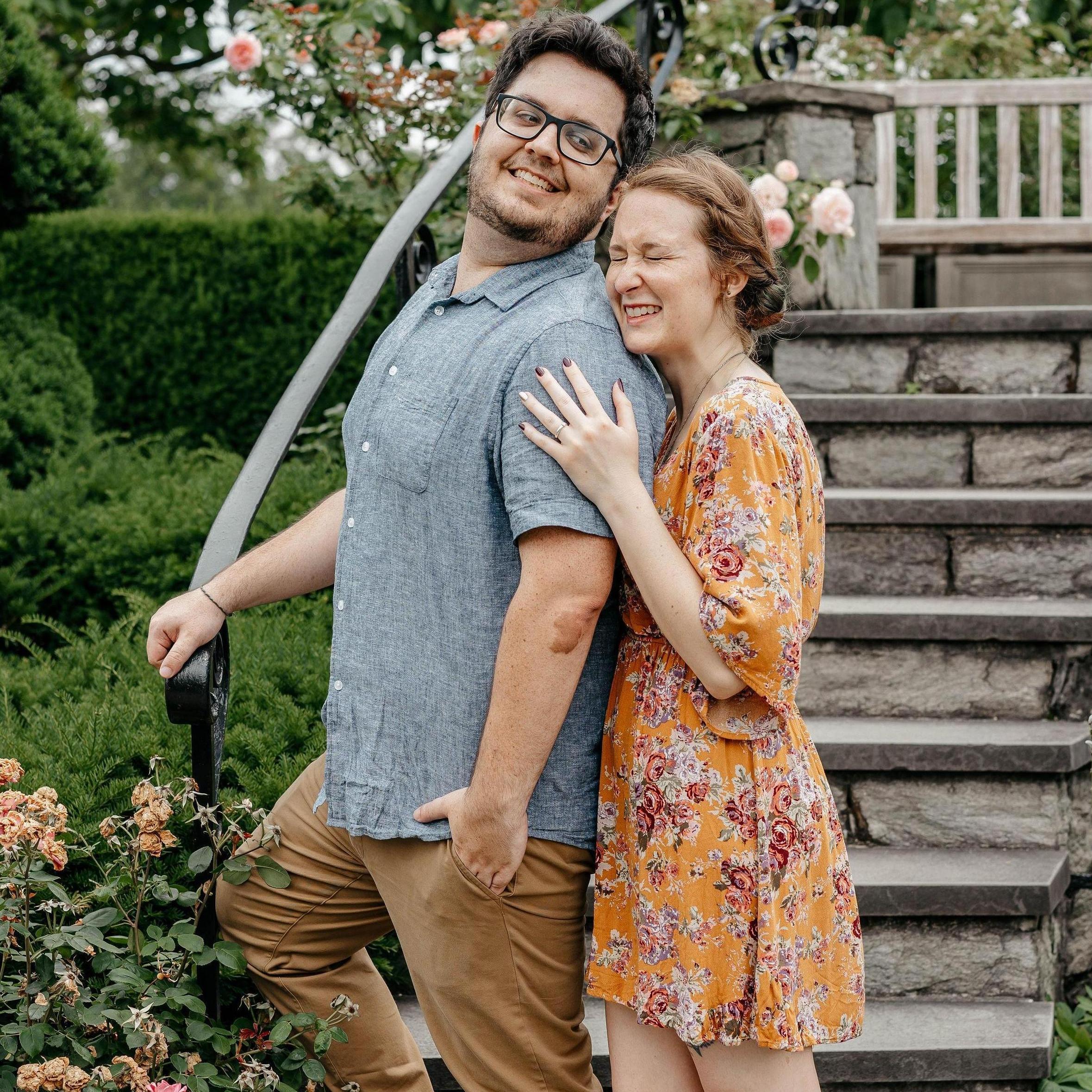 We had our dreamy engagement pictures done at Longwood Gardens.