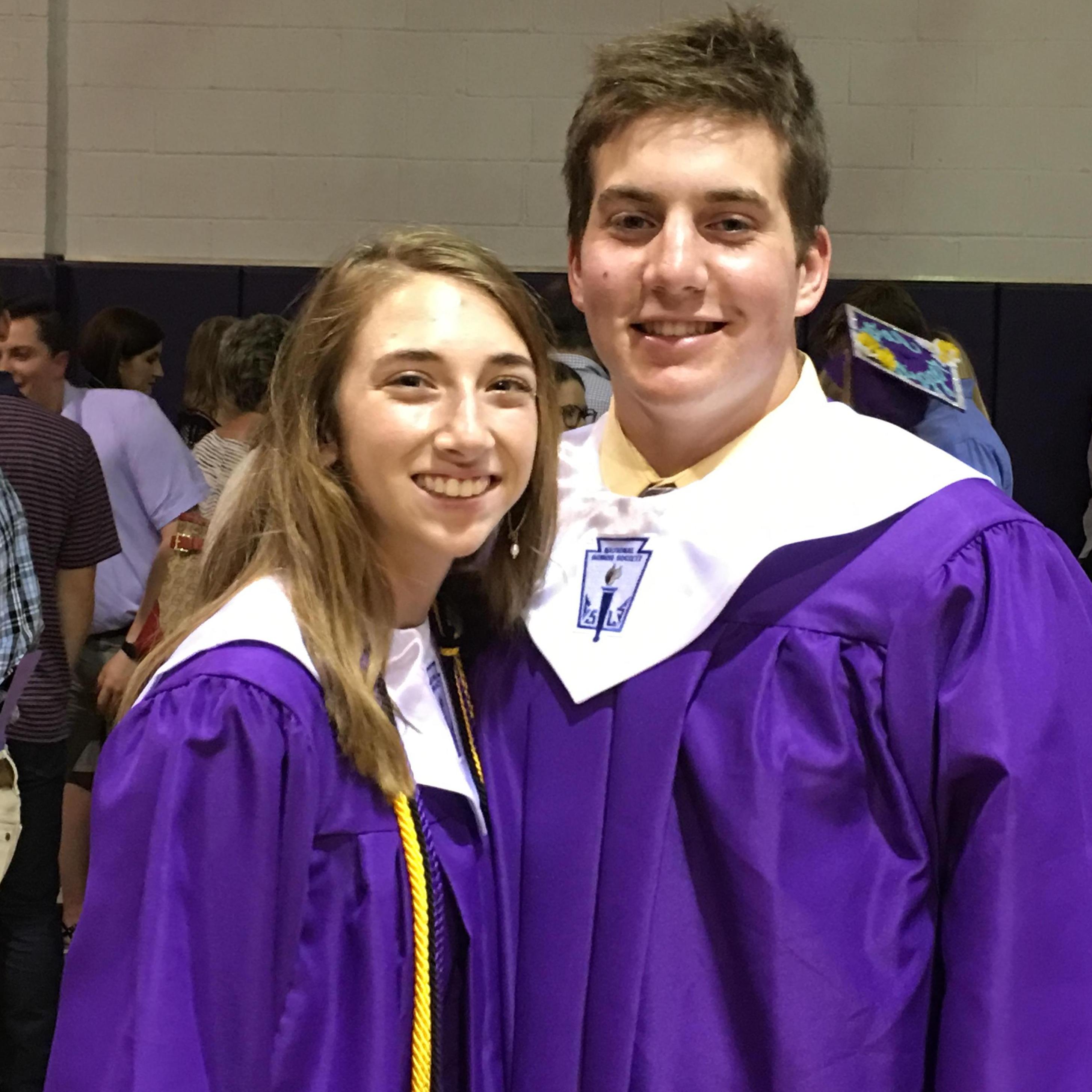 This is what you look like after a high school graduation with 15 valedictorian speeches and no A/C in May! 5/19/17